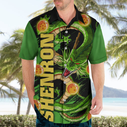 Chemise hawaïenne Shenron Dragon Ball – Image 3