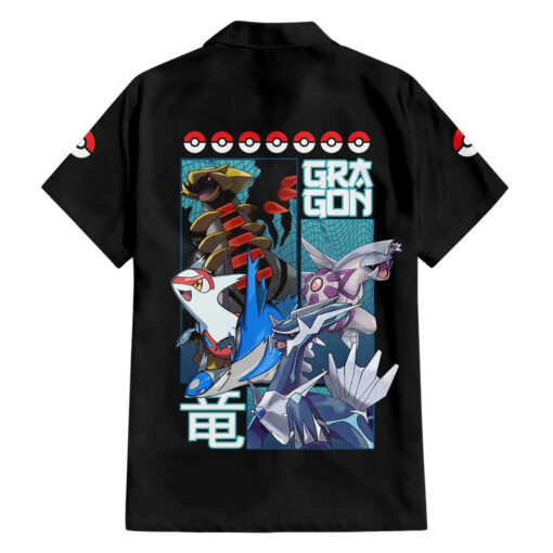 Chemise hawaïenne Pokémon type Dragon – Image 2