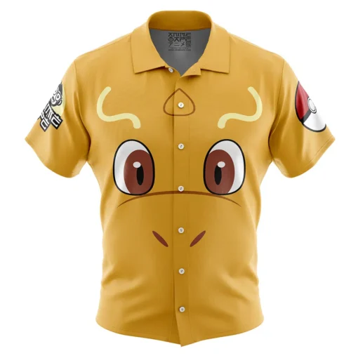 Chemise hawaïenne Visage Dragonite Pokémon