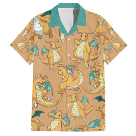 Chemise hawaïenne Dracolosse motif