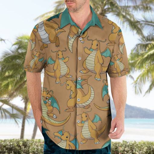 Chemise hawaïenne Dracolosse motif – Image 3