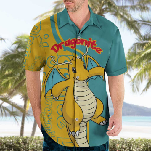 Chemise hawaïenne Dracolosse Pokémon – Image 3