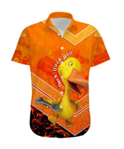 Chemise hawaïenne Jeep "Canard en or"