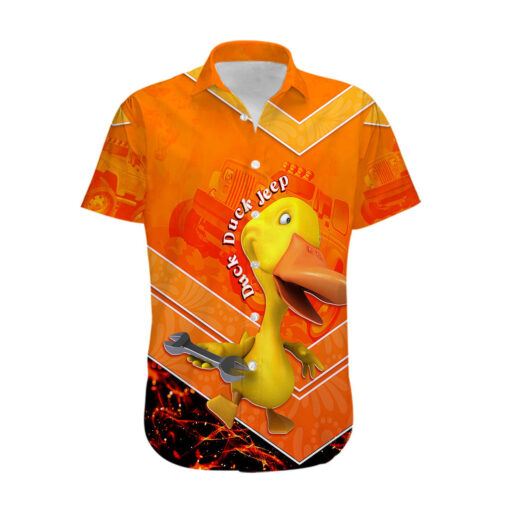 Chemise hawaïenne Jeep "Canard en or"