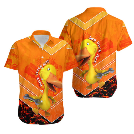 Chemise hawaïenne Jeep "Canard en or" – Image 3