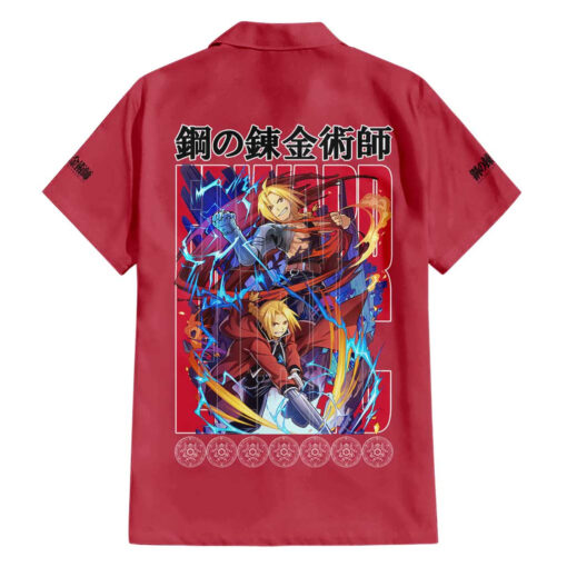 Chemise hawaïenne Edward Elric Fullmetal Alchemist – Image 2