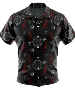 Chemise hawaïenne Edward Elric V1 Fullmetal Alchemist