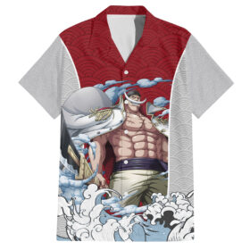 Chemise hawaïenne Edward Newgate One Piece style japonais