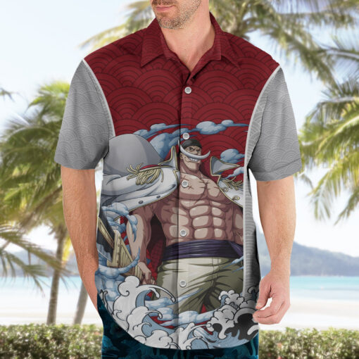 Chemise hawaïenne Edward Newgate One Piece style japonais – Image 3
