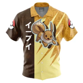 Chemise hawaïenne Attaque Évoli Pokémon