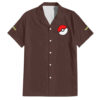 Chemise hawaïenne Évolutions Pokémon style japonais