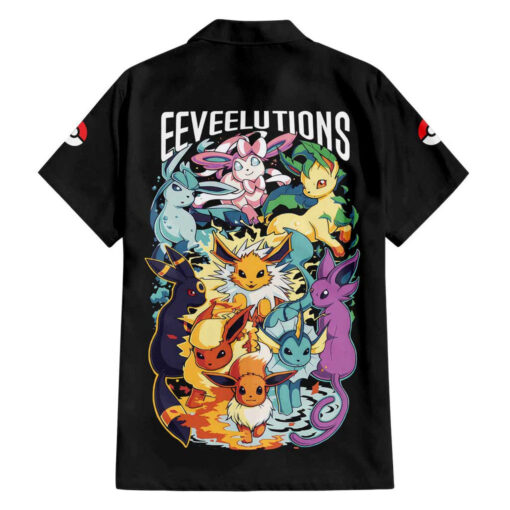 Chemise hawaïenne Évolutions V2 Pokémon – Image 2