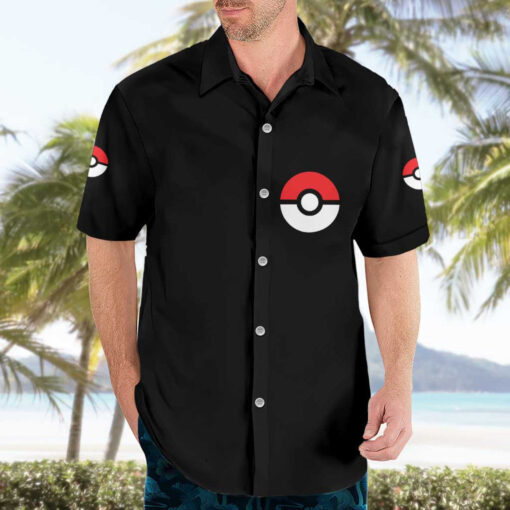Chemise hawaïenne Évolutions V2 Pokémon – Image 3