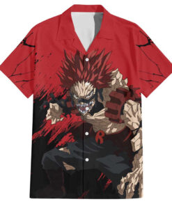Chemise hawaïenne Eijiro Kirishima My Hero Academia