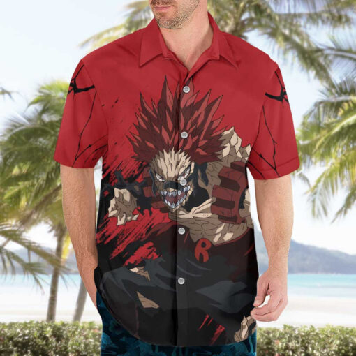 Chemise hawaïenne Eijiro Kirishima My Hero Academia – Image 3