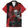 Chemise hawaïenne Red Riot Eijiro Kirishima