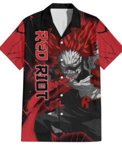 Chemise hawaïenne Red Riot Eijiro Kirishima