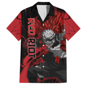 Chemise hawaïenne Red Riot Eijiro Kirishima