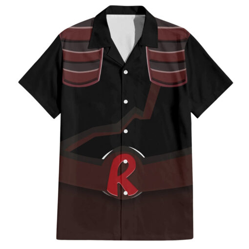 Chemise hawaïenne Red Riot héros Kirishima