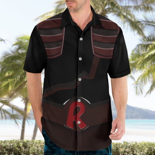 Chemise hawaïenne Red Riot héros Kirishima – Image 3