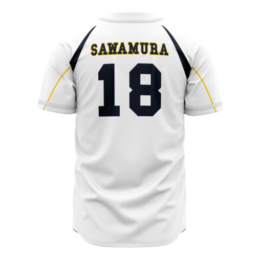 Maillot de baseball Eijun Sawamura Lycée Seidō Ace of Diamond – Image 2