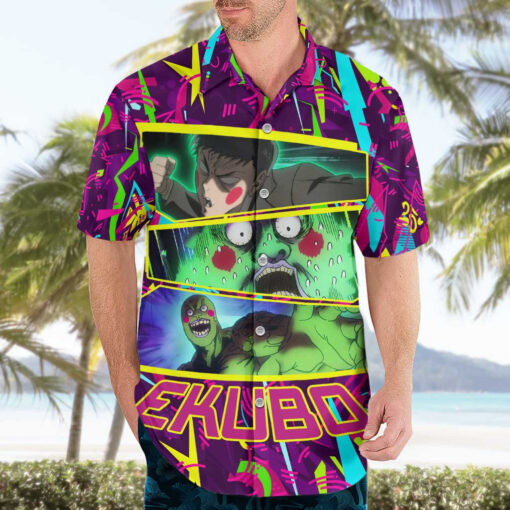 Chemise hawaïenne Ekubo Mob Psycho 100 – Image 3