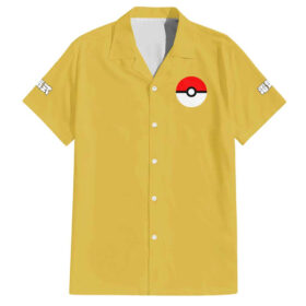 Chemise hawaïenne Pokémon type Électrik
