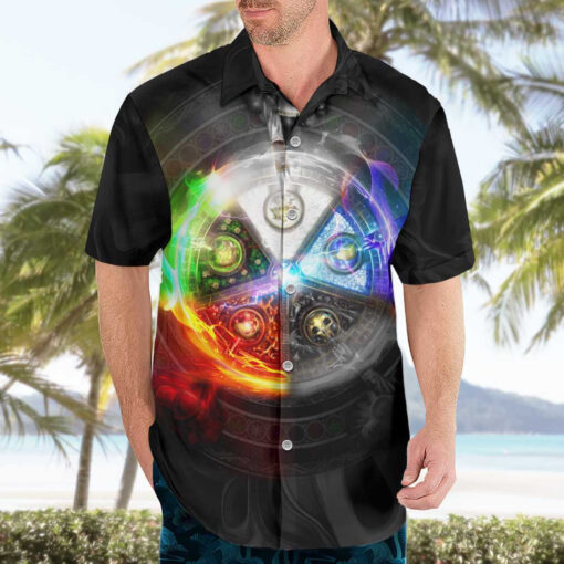 Chemise hawaïenne Magic: The Gathering éléments – Image 3