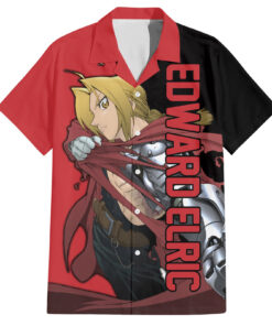 Chemise hawaïenne Edward Elric Fullmetal Alchemist