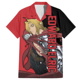 Chemise hawaïenne Edward Elric Fullmetal Alchemist