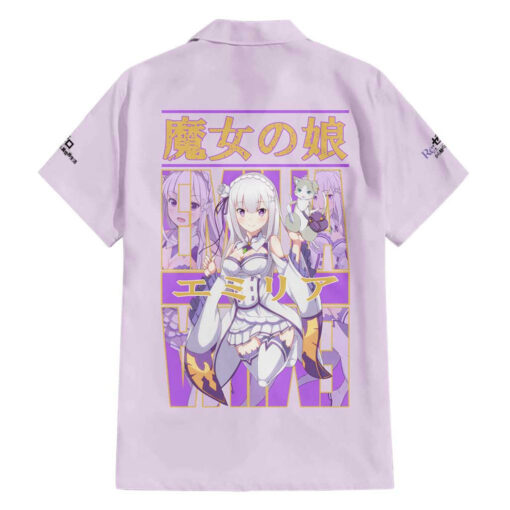 Chemise hawaïenne Emilia Re:Zero – Image 2