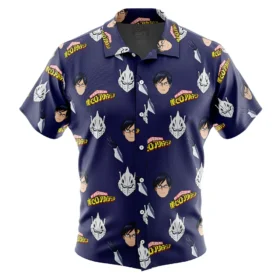 Chemise hawaïenne Engine Ida My Hero Academia