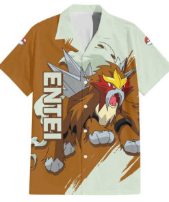 Chemise hawaïenne Entei Pokémon