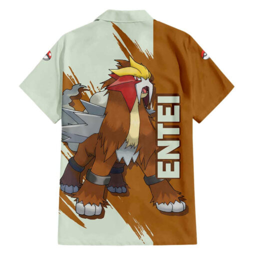 Chemise hawaïenne Entei Pokémon – Image 2