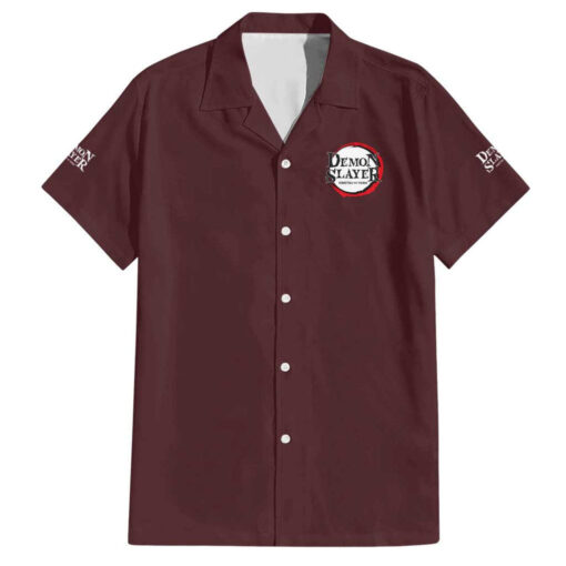Chemise hawaïenne Arc Quartier des Plaisirs Demon Slayer