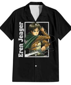 Chemise hawaïenne Eren Jäger L’Attaque des Titans