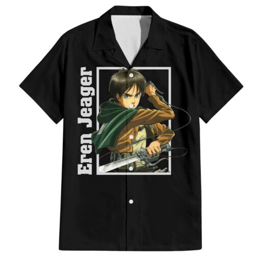 Chemise hawaïenne Eren Jäger L’Attaque des Titans