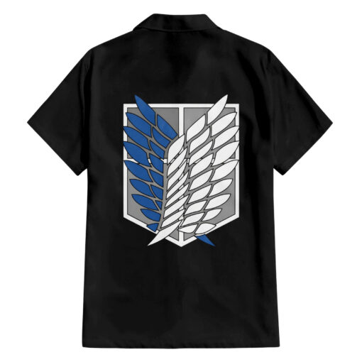 Chemise hawaïenne Eren Jäger L’Attaque des Titans – Image 2
