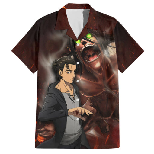 Chemise hawaïenne Eren Jäger AOT Saison Finale