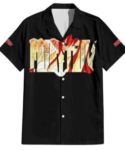 Chemise hawaïenne Erza Scarlet Fairy Tail