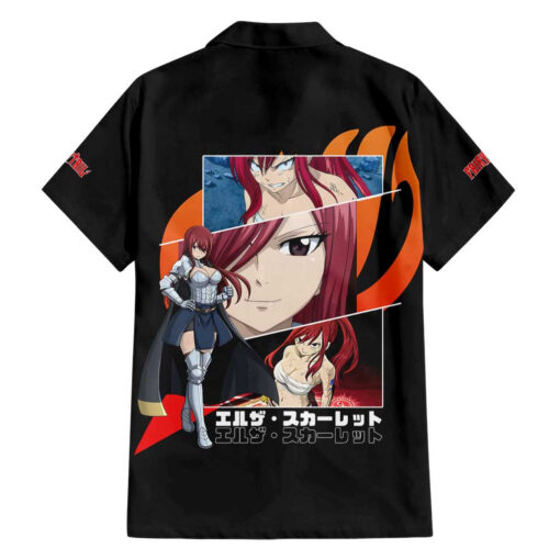 Chemise hawaïenne Erza Scarlet Fairy Tail – Image 2