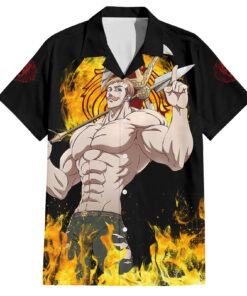 Chemise hawaïenne Escanor Seven Deadly Sins