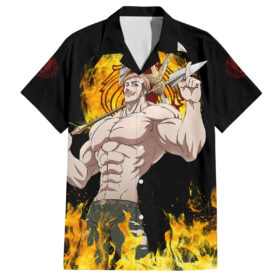 Chemise hawaïenne Escanor Seven Deadly Sins