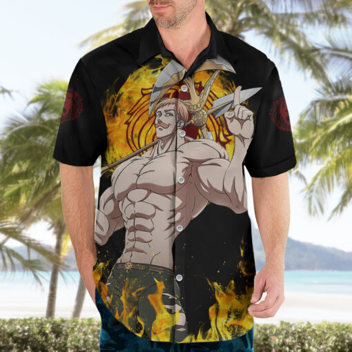 Chemise hawaïenne Escanor Seven Deadly Sins – Image 3