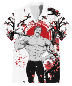 Chemise hawaïenne Escanor Seven Deadly Sins style japonais