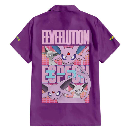 Chemise hawaïenne Mentali (Espeon) Pokémon – Image 2