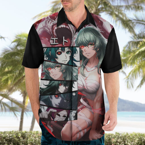 Chemise hawaïenne Eto Tokyo Ghoul – Image 3