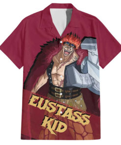 Chemise hawaïenne Eustass Kid One Piece