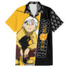 Chemise hawaïenne Evans Soul Eater style crânes et art