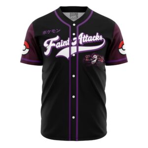 Maillot de baseball Attaques Sournoises Type Ténèbres Pokémon